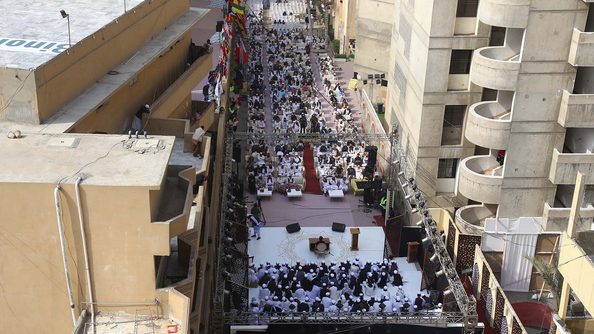 Drone view of Binoria Alamia campus