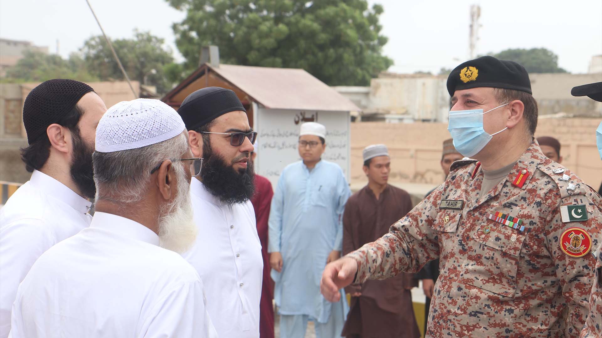 Rangers Commander Visit Binoria and Meet with Chairperson of Binoria