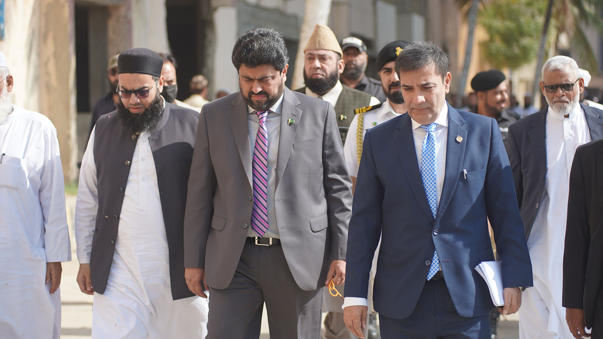 Governor of Sindh Kamran Tessori Visit Jamia Binoria