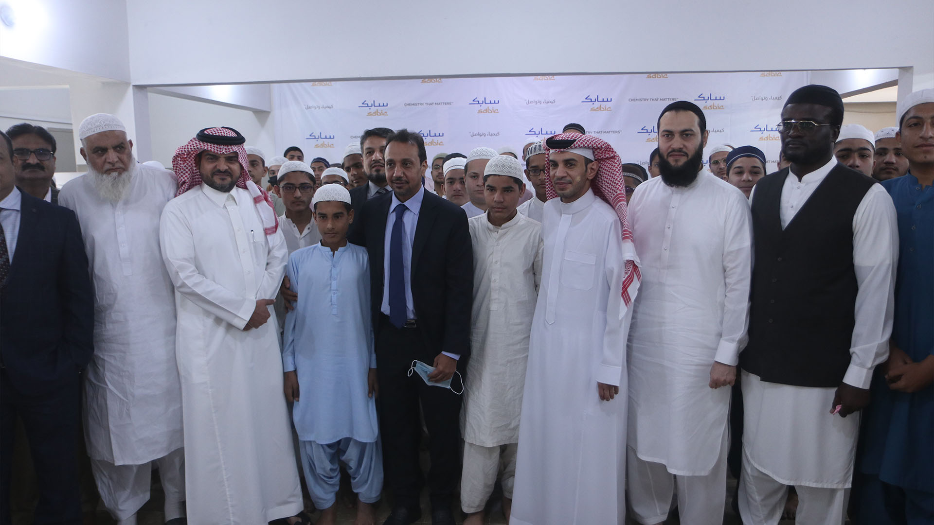 Saudi Guests Visit Binoria Meet Student